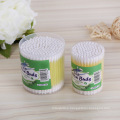 Customized Cleaning Cotton Buds 100% Pure Cotton Souble Ttips Makeup Cotton Swab Stick